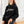 Load image into Gallery viewer, VALENTINE OVERSIZED HOOD - BLACK