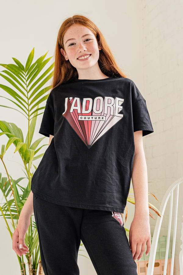 ZOOM T-SHIRT - BLACK