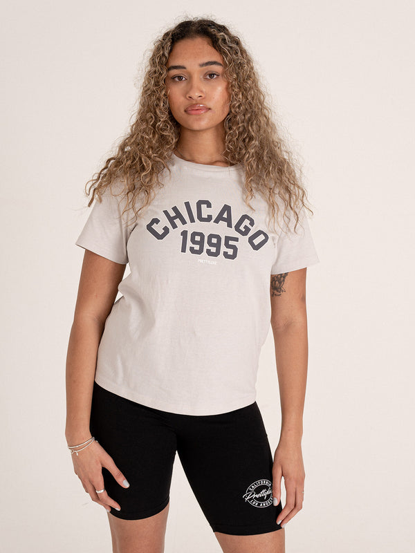 Chicago Tee- Grey