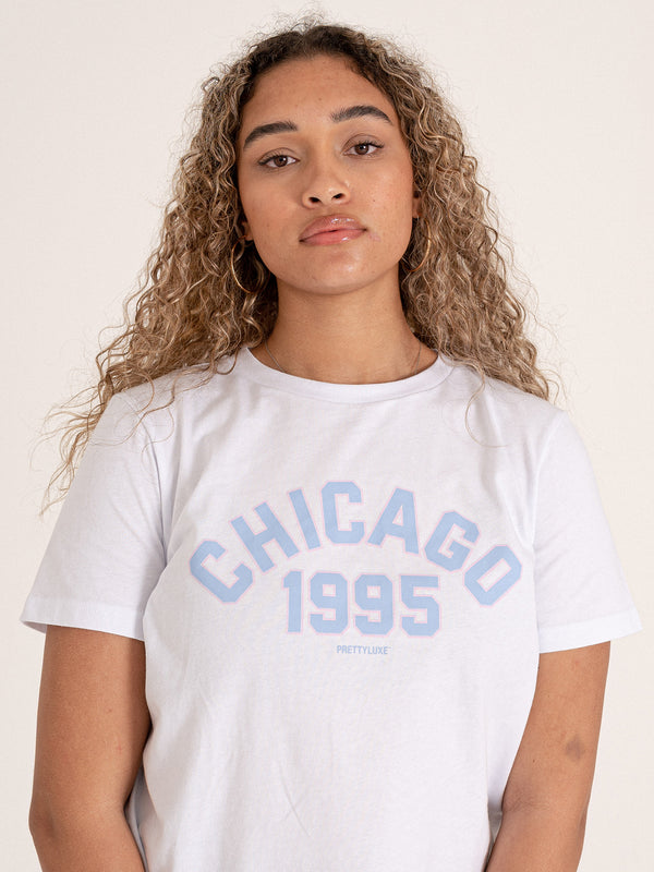 Chicago Tee- White