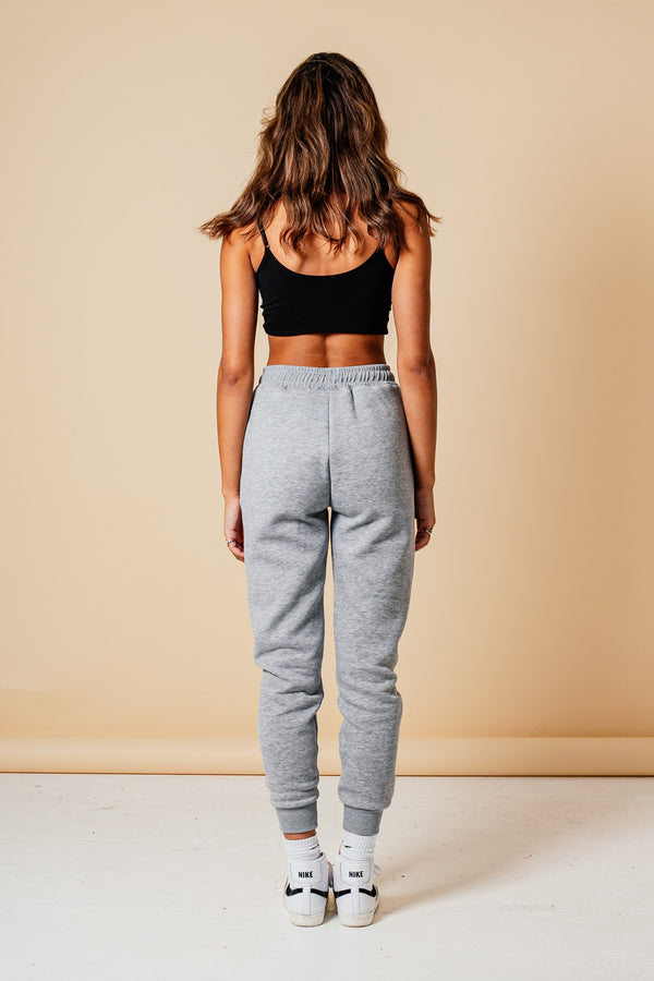 SIGNATURE JOGGERS (W) - GREY MARL