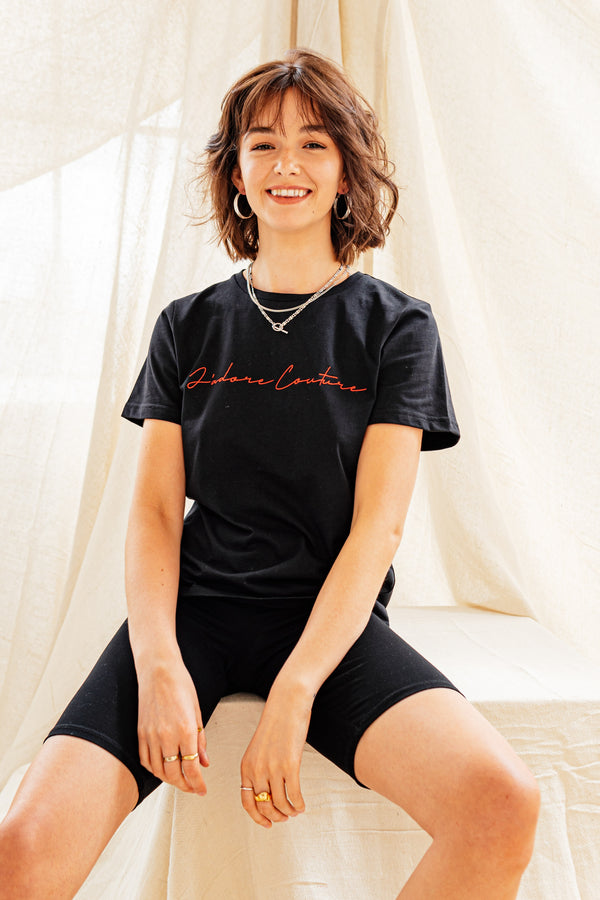 SIGNATURE T-SHIRT (W) - BLACK