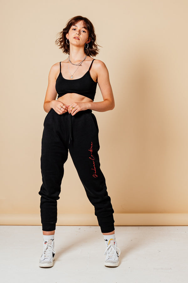 SIGNATURE JOGGERS (W) - BLACK