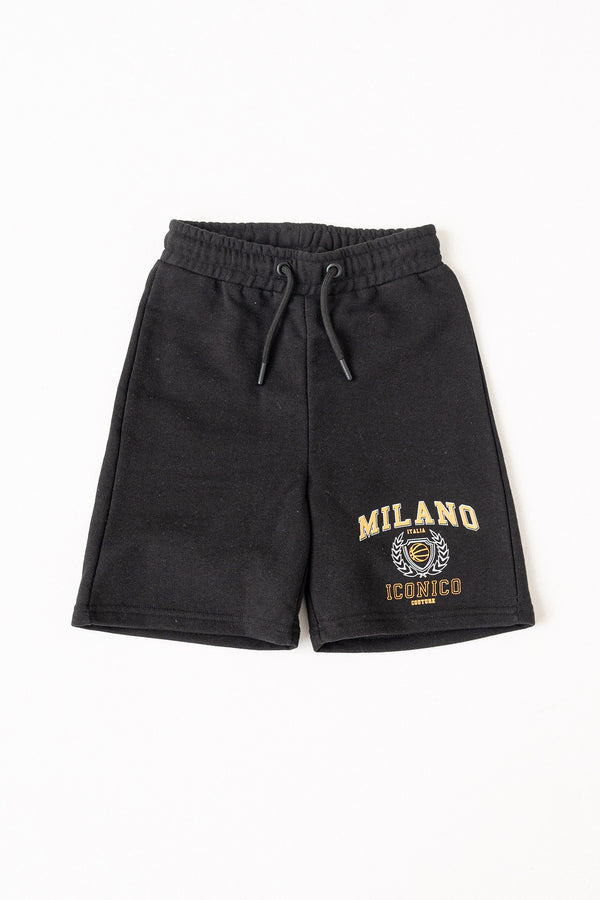 College Shorts - Black