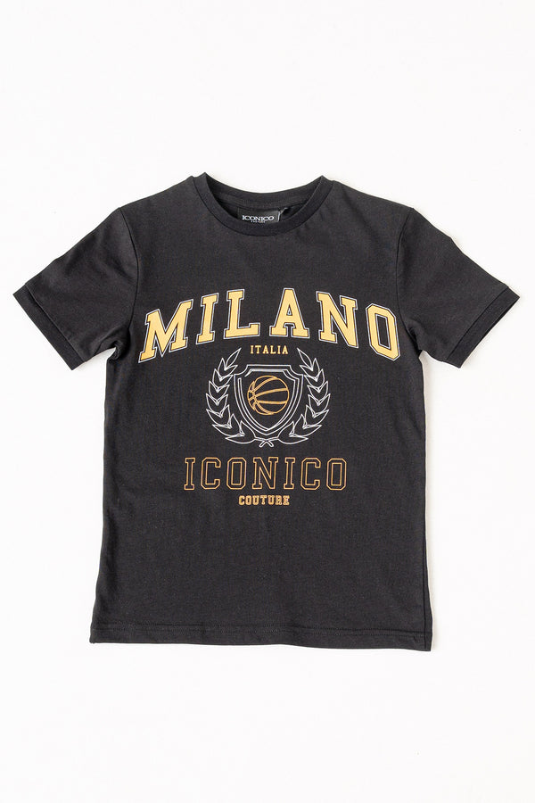 College Tee - Black