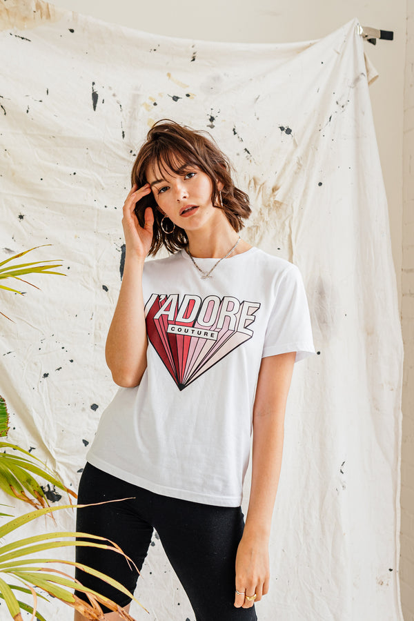 ZOOM T-SHIRT (W) - WHITE