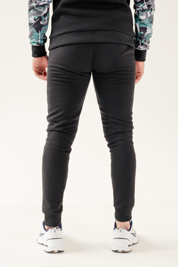 Camo Joggers – Black/Green