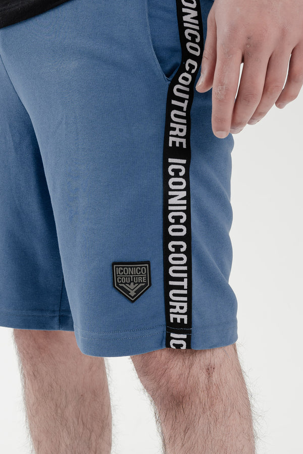 Taped Twinset – Blue/Black