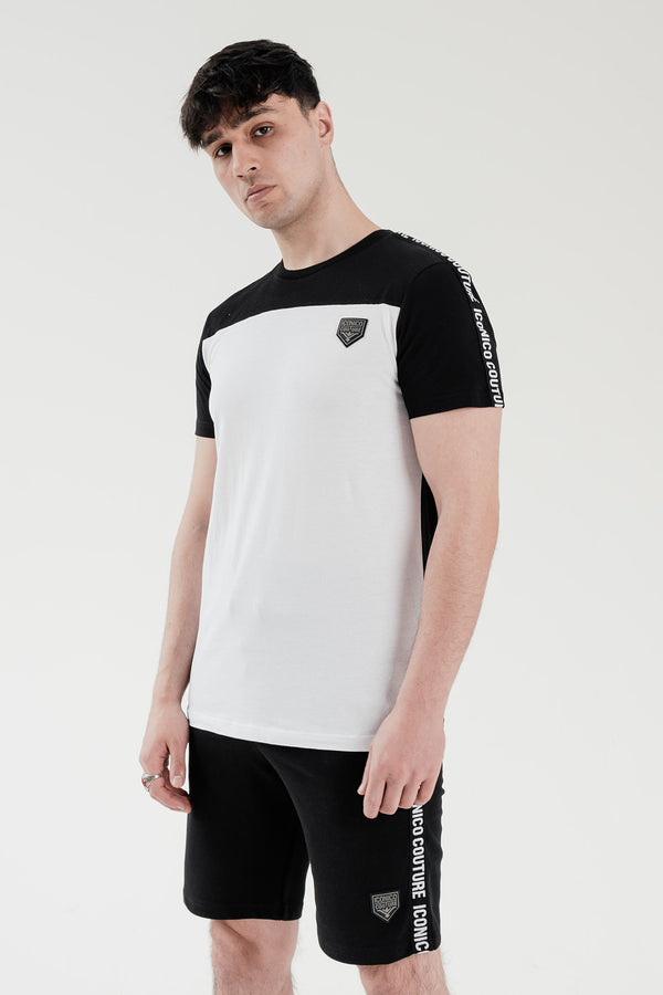 Taped Twinset – Black/White