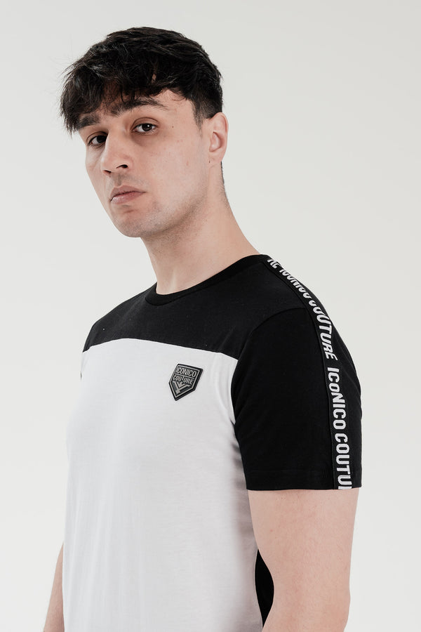 Taped Twinset – Black/White