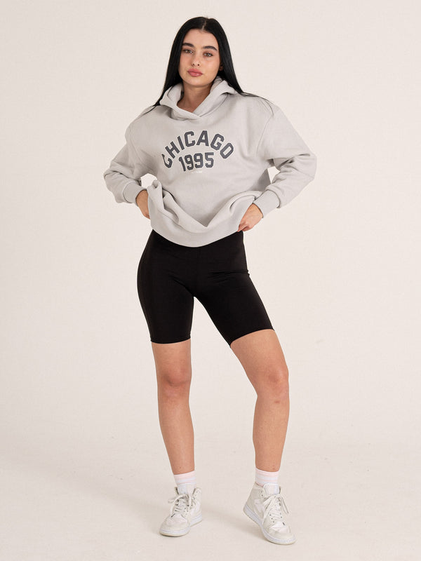 Chicago Oversized Hood- Grey