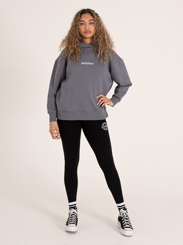 Tour Oversized Hood- Charcoal