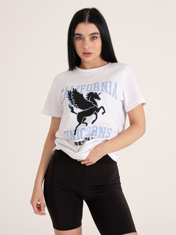 Unicorn Tee- White