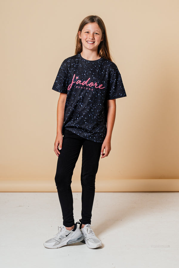 GALAXY T-SHIRT - BLACK