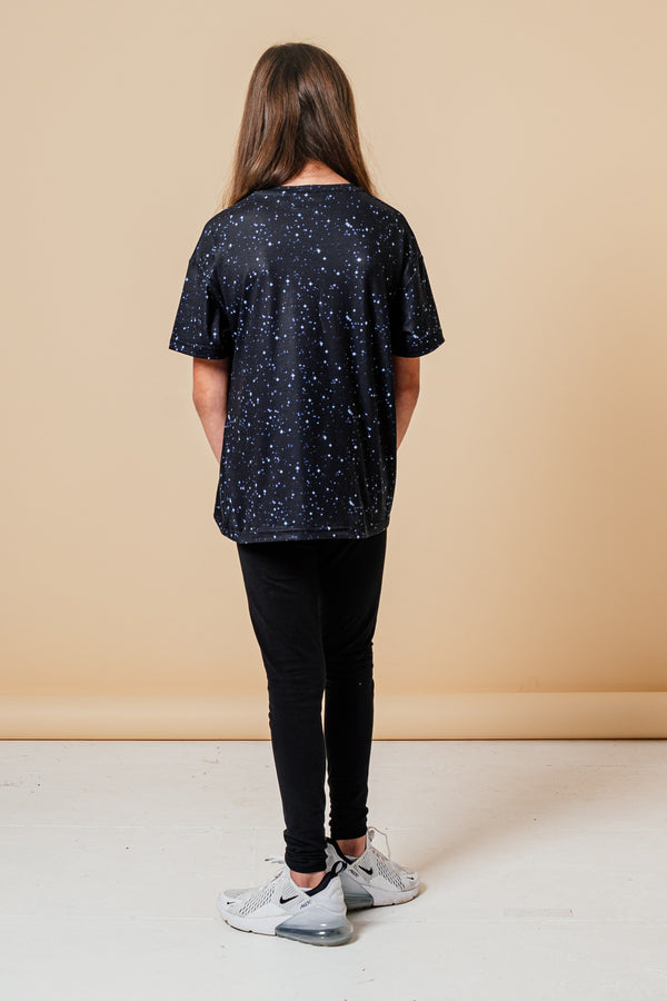 GALAXY T-SHIRT - BLACK