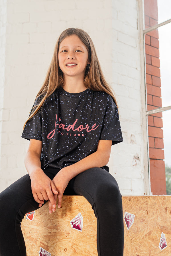 GALAXY T-SHIRT - BLACK