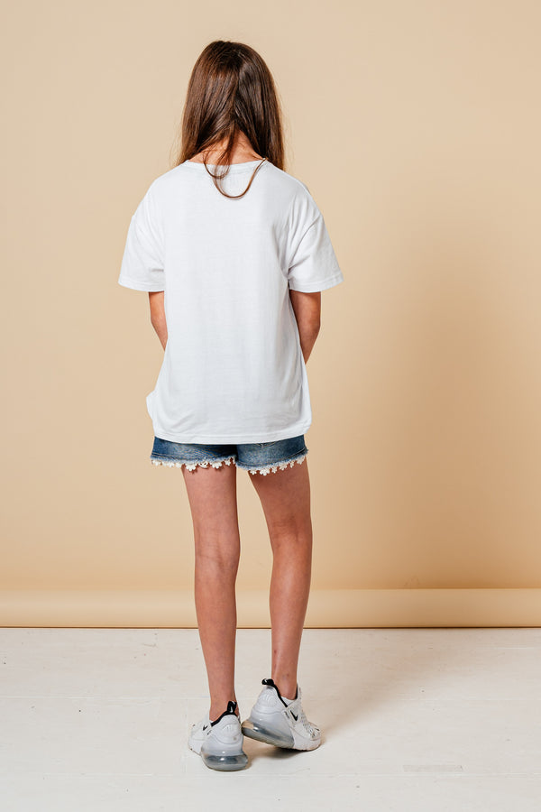 BEE T-SHIRT - WHITE