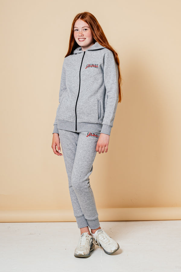HEARTBREAK JOGGER - GREY MARL