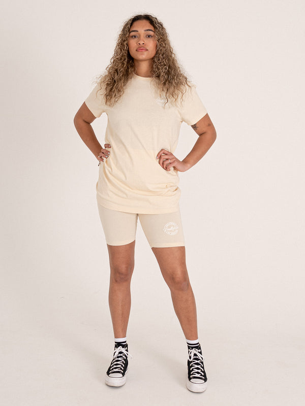 Company Cycle Shorts- Stone