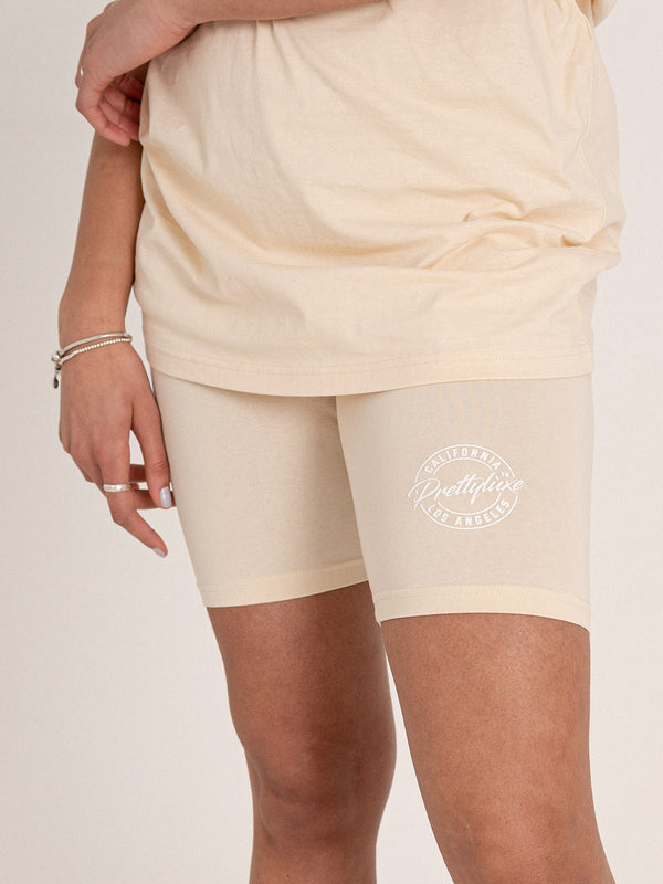 Company Cycle Shorts- Stone
