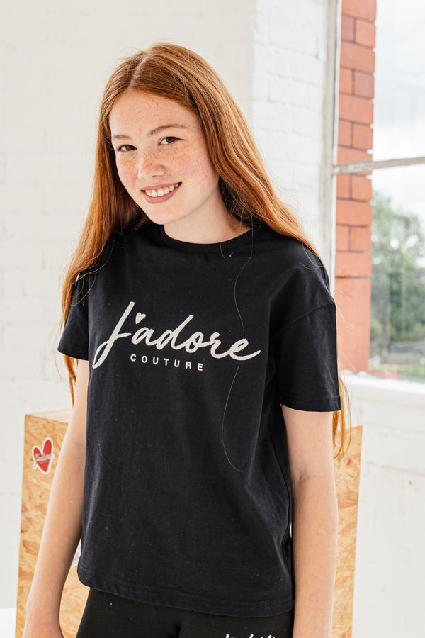 VALENTINE T-SHIRT - BLACK