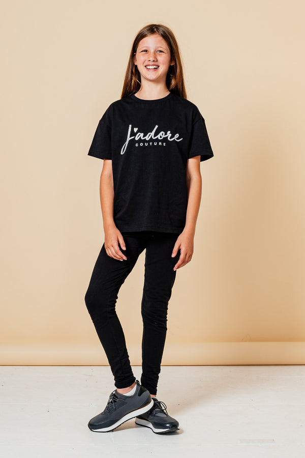 VALENTINE T-SHIRT - BLACK